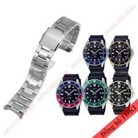 Dây đồng hồ kim loại dùng cho dòng đồng hồ Casio MDV-106 các màu