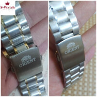 Dây Đồng Hồ Kim Loại Orient Khóa Bấm Đầu Tai Ôm [9lg]
