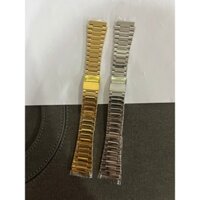 Dây đồng hồ kim loại RADO trắng và vàng xịn và thường