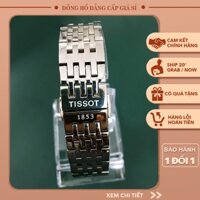 Dây đồng hồ kim loại Tissot 1853 size 19mm,20mm đầu cong