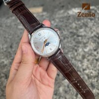 Dây đồng hồ Louis Erard da cá sấu màu nâu đất