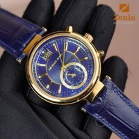 Dây đồng hồ Michael Kors Sawyer – Dây Da Cá Sấu Màu Xanh Navy