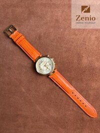 Dây đồng hồ Michael Kors Sawyer – Dây Da Kỳ Đà Màu Cam