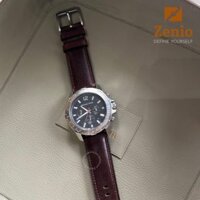 Dây đồng hồ Michael Kors Mahogany da trơn Vachetta nâu đất