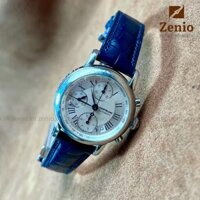 Dây đồng hồ Montblanc – Dây Da Cá Sấu Màu Navy