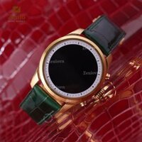 Dây đồng hồ Montblanc – Dây Da Cá Sấu Màu Xanh Lá