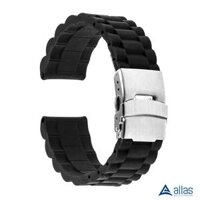 Dây đồng hồ Montblanc màu đen mã 02