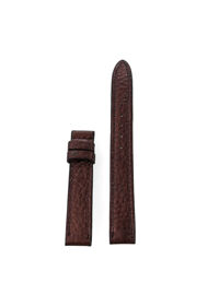 Dây đồng hồ nam nữ Huy Hoàng da bò size nhỏ màu nâu bạc HT8114 - 12