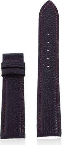 Dây đồng hồ nam nữ Huy Hoàng da bò màu tím đậm HT8127 - 18