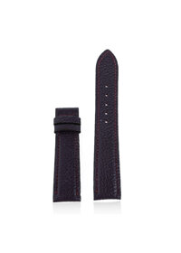 Dây đồng hồ nam nữ Huy Hoàng da bò màu tím đậm HT8127 - 20