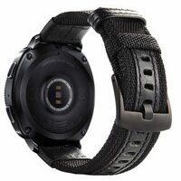 dây đồng hồ nylon 20mm dành cho đồng hồ Gear Active, Galaxy Watch 42mm, Gear Sport, Gear S2 Classic và các loại đồng hồ dùng dây chuẩn 20mm - Đen