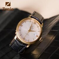 Dây đồng hồ Omega De Ville – Dây Da Cá Sấu Màu Đen