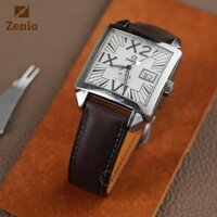 Dây đồng hồ Omega Deville Barenia – Dây Da Màu Nâu Đất