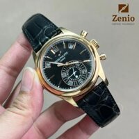 Dây đồng hồ Patek Phillipe Complication – Dây Da Cá Sấu Màu Đen