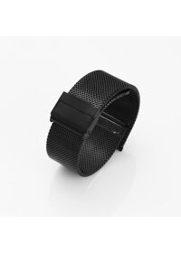 Dây đồng hồ thép không gỉ dây mesh cao cấp YE-008 - Đen - 14mm