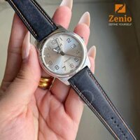 Dây đồng hồ Tissot 1853 Da Pueblo Xanh Navy Phối Chỉ Vàng