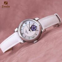 Dây đồng hồ Tissot Powermatic 80 Open Heart – Dây Da Epsom Trắng