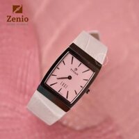 Dây đồng hồ Titan 2514SL03 dây da cá sấu màu trắng