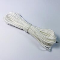 dây dù 2mm đan vòng tay - cuộn 5 mét - 2. trắng