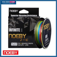 Dây dù câu cá PE Noeby Infinite II NHIỀU MÀU 100M,siêu mịn công nghệ Nhật Bản, Dây PE chìm lửng câu cá lóc,cá chẽm- Mika