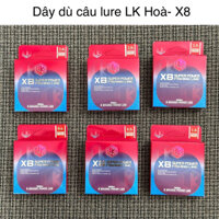 Dây dù câu lure LK HOÀ X8 dài 100m chính hãng