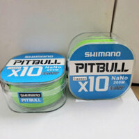 Dây dù lure 200m shimanoo pitpull x10 hàng loại 1 dây câu cá siêu khỏe và bền gjahbccc