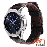 Dây dù ốp da cho Samsung Gear S3 Frontier và Gear S3 Classic