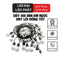 Dây đui đèn ngoài trời chống nước trang trí, dây đuôi đèn kín nước e27 trang trí ngoài trời