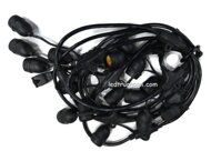 Dây Đui Đèn Ngoài Trời E27 - 5M 10 Đui