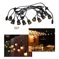 DÂY ĐUI ĐÈN TRANG TRÍ NGOÀI TRỜI ruột đồng đui E27