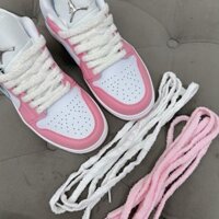 Dây giày bản dẹt lông sù có sẵn mix nhiều loại giày - [ Popo sneaker ]