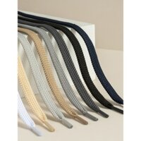 Dây giày bóng đá màu đen xám, giày thể thao phẳng, giày thể thao nam màu trắng, giày nam màu trắng, màu kaki