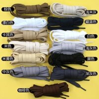 Dây giày đôi lớp phẳng tương thích với giày thể thao nam nữ New Balance NB, giày chạy thể thao màu đen trắng nhỏ