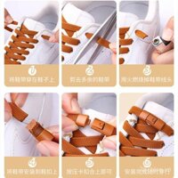 Dây giày lười co giãn đàn hồi cho phụ nữ, dây giày không cần buộc, dây giày phẳng rộng cho nam, dây giày không cần buộc cho trẻ em