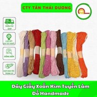 Dây Giấy Xoắn Kim Tuyến Làm Đồ Handmade - Thiệp Handmade