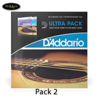 Dây Guitar Acoustic D’Addario 11-52 Pack 2 Bộ (EZ910-EJ26)