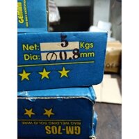 DÂY HÀN MIG (CO2) KIM TÍN GM-70S LOẠI 5KG - KHÔNG THUỐC