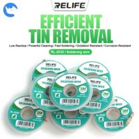 Dây hàn RELLIFE RL-2030 để làm sạch điện thoại di động PCB BGA Bảng mạch hàn Loại bỏ thiếc Dây hút