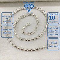 Dây hạt gạo - dây chuyền bạc nam cao cấp bạc 950 PHJ