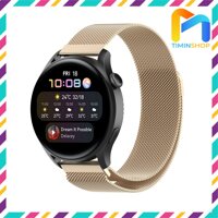 Dây Huawei Watch 3 3 Pro - Dây thép, khóa nam châm - Vàng sâm panh