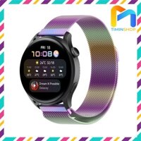 Dây Huawei Watch 3 3 Pro - Dây thép, khóa nam châm - Cầu vồng