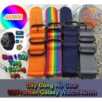 DÂY HUAWEI WATCH [TẶNG CHỐT THÔNG MINH] Dây Đeo Vải cho đồng hồ thông minh samsung gear s3 và galaxy watch 22mm