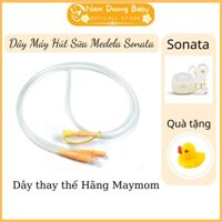 Dây Hút Khí Maymom Tương Thích Máy Hút Sữa Medela Sonata Hàng Chính Hãng, Mới 100% Kiểm Định An Toàn bởi SGS/Intertek