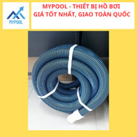 Dây hút nước vệ sinh hồ bơi loại tốt dày 2 lớp ống dài 9m, ống mềm hút vệ sinh hồ bơi, dây hút bể bơi 9m, dây hút cặn