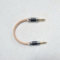 Dây IC, AUX, 2 đầu 3.5mm đồng 7N chất lượng cao cho DAC / AMP