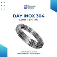 Dây Inox 304 Độ Dày 1mm - 0.5kg, 1kg, 2kg - Chống gỉ, Bền bỉ, Chất lượng cao