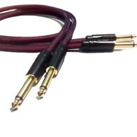 Dây Jack 6 ly, 02 dây 1m 02 đầu Jack 6,5ly dây tín hiệu âm thanh Jack 6,5mm