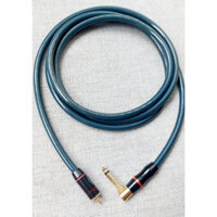 Dây Jack 6Ly vuông Ra AV-Bông Sen dài 2m/1m/0,5m- Dây tín hiệu Audio Phile chống nhiễu 1 đầu 6ly 1 đầu AV - Phố Nhạc