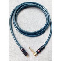 Dây Jack 6Ly vuông Ra AV-Bông Sen dài 2m/1m/0,5m- Dây tín hiệu Audio Phile chống nhiễu 1 đầu 6ly 1 đầu AV - Phố Nhạc