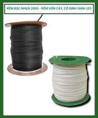 Dây kẽm bọc nhựa buộc lan, cây cảnh cuộn 200g